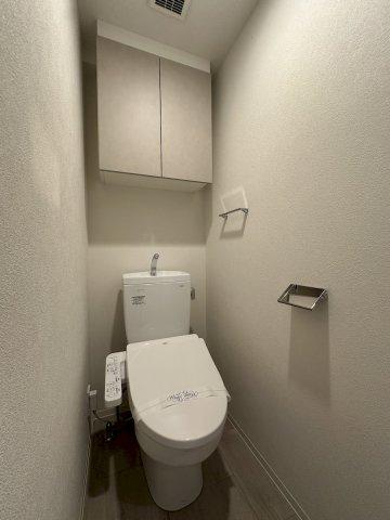 トイレ　ゆったりとした空間のトイレです