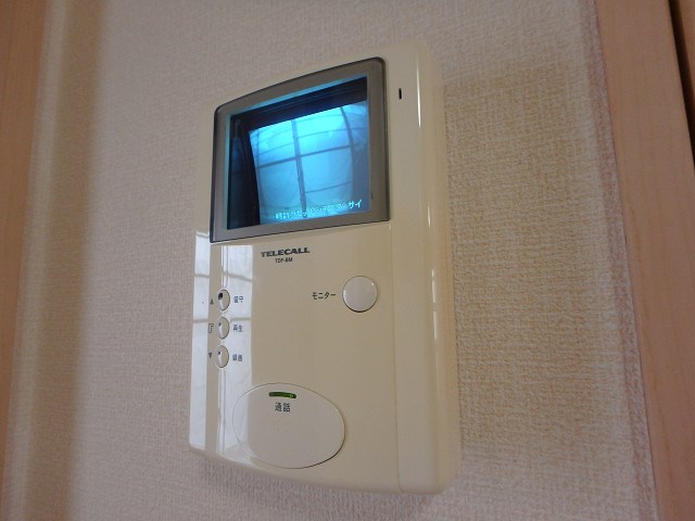 セキュリティ　訪問者を確認できるモニターホン付