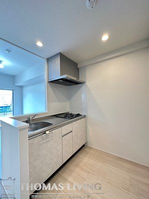 キッチン　建築中の為参考写真となります。