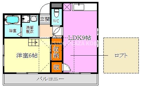 コンフォート名谷IIIの間取り写真
