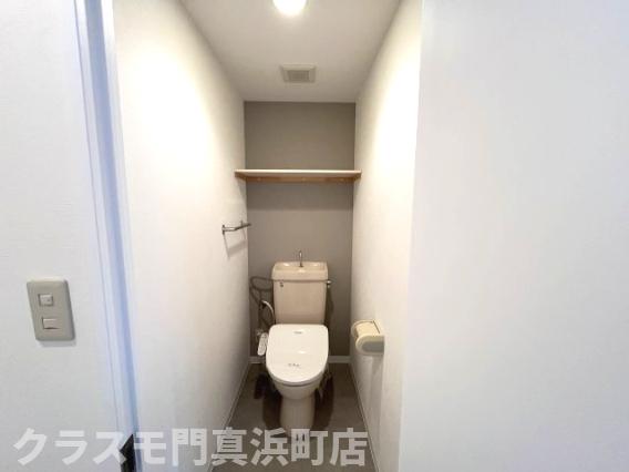阪急宝塚線 三国駅 徒歩13分 13階建 築30年のトイレ写真