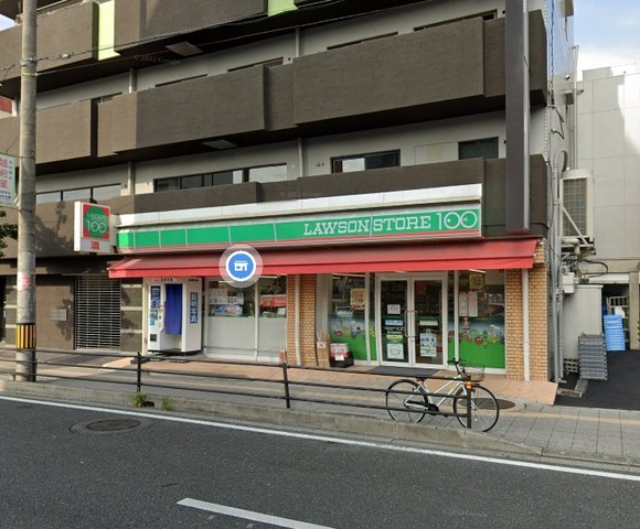 コンビニ　ローソンストア100　豊中服部南店（コンビニ）まで488m