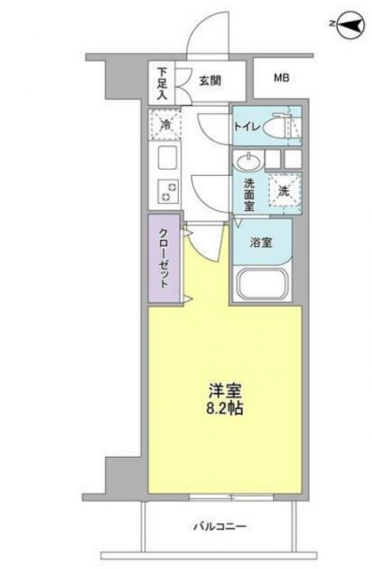 ウィルテラス深川住吉の間取り写真