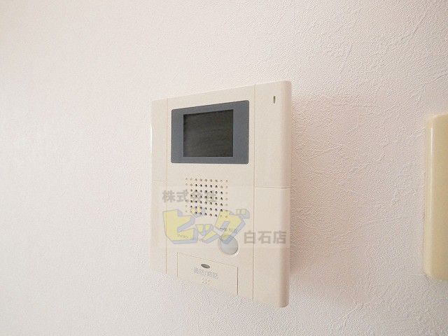 セキュリティ　モニター付きインターホン完備しています♪