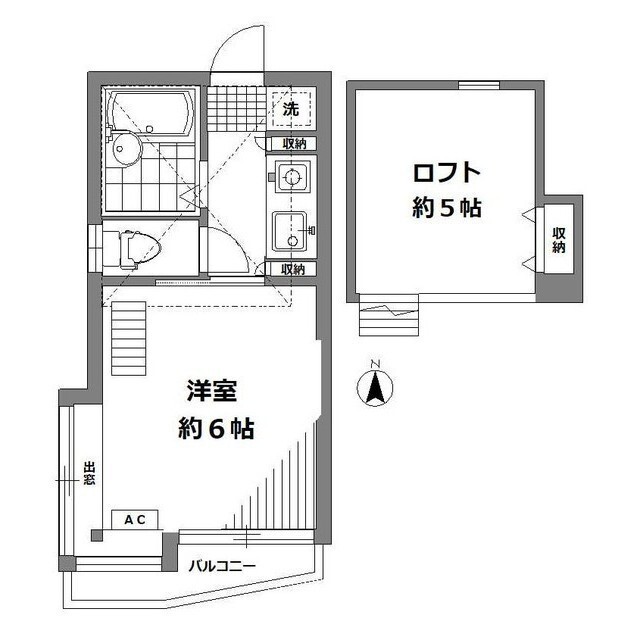 バレンシア永福の間取り写真