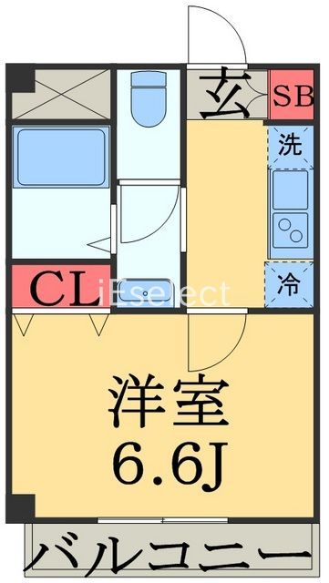 カレラ1の間取り写真