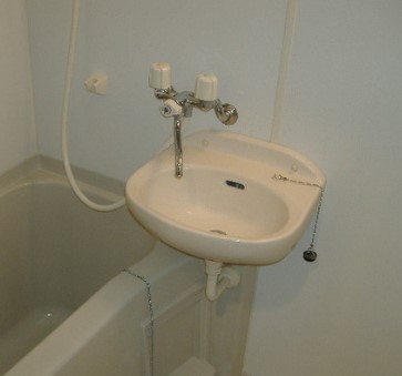 洗面設備　※別部屋の参考写真です。