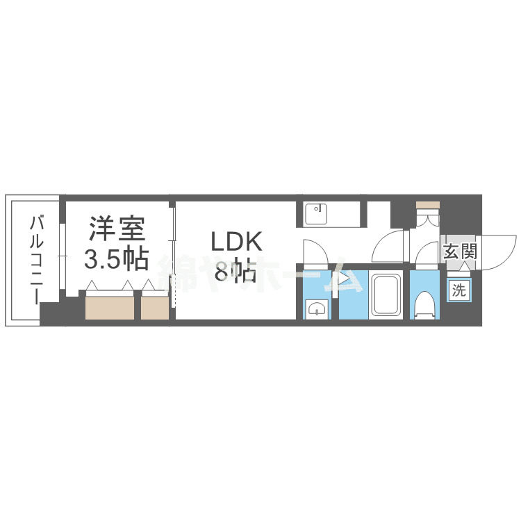 リアライズ南巽の間取り写真