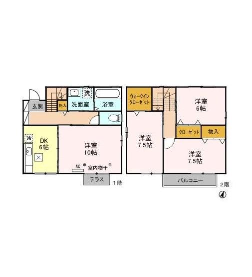 4DK Apartment in Nagano, Nagano — photo 2 of 3