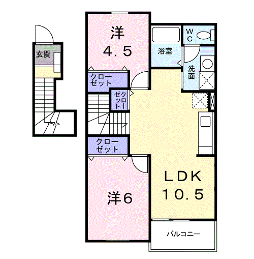 LAURELの間取り写真