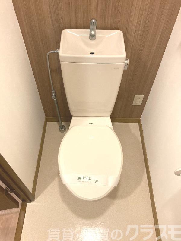 トイレ　ウォシュレット設置できます♪