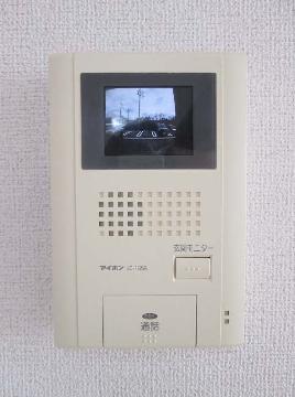 セキュリティ　カメラ付インターホン（イメージ）