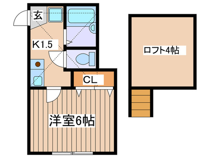 アザレ読売ランドC棟の間取り写真