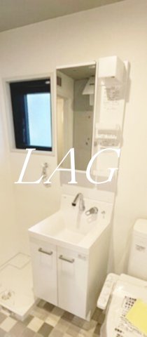 洗面設備　洗面台です。