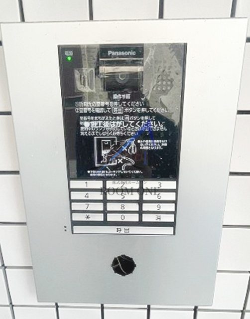 セキュリティ　オートロックです。