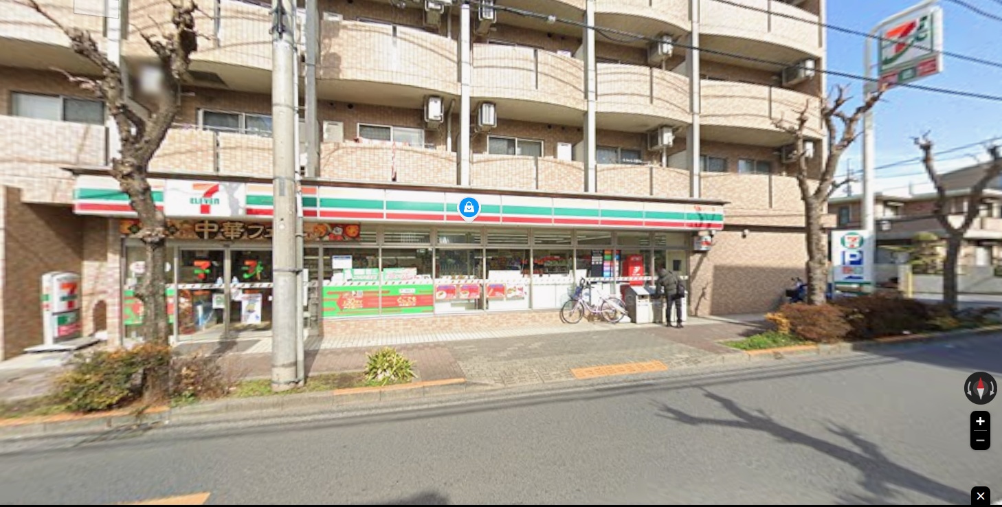 コンビニ　セブンイレブン練馬田柄5丁目店（コンビニ）まで166m