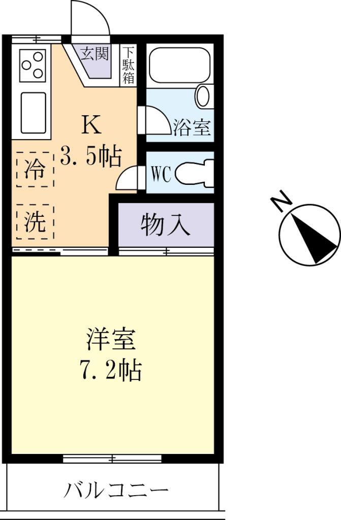 スプリングミストの間取り