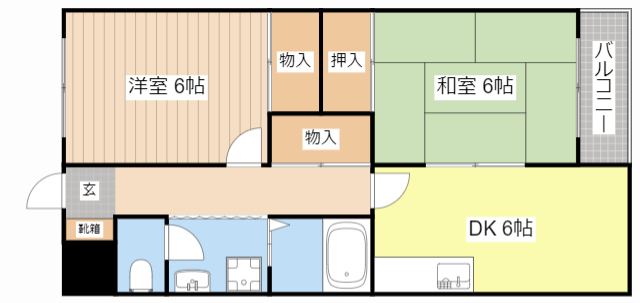 ＳＳ－ＡＲＫ９の間取り