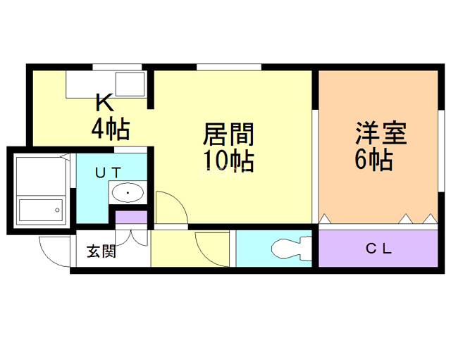 ウエストハウスIIの間取り