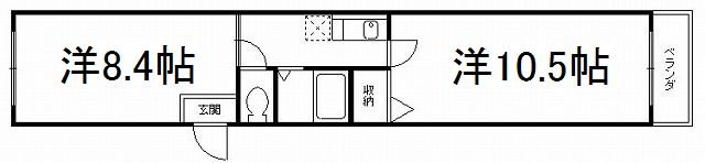 リバーサイド墨染の間取り