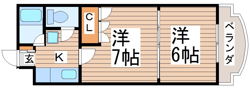 マ・メゾンの間取り