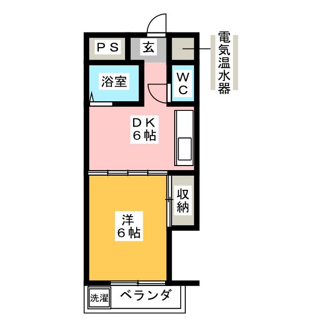 サンシャイン岩倉IIの間取り