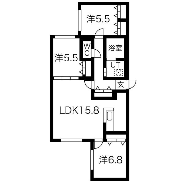 MIRAIs TERRACEの間取り