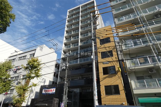 神戸市兵庫区永沢町のマンションの建物外観
