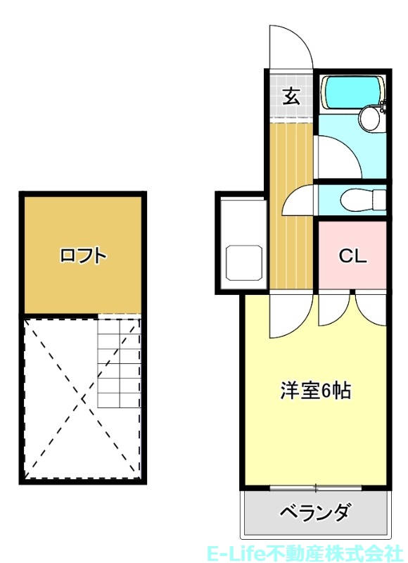 ブル・シエル健軍の間取り