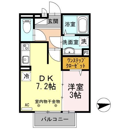 ルミエ広畑本町の間取り