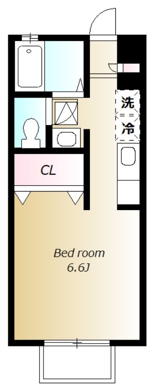 クレドール野川の間取り