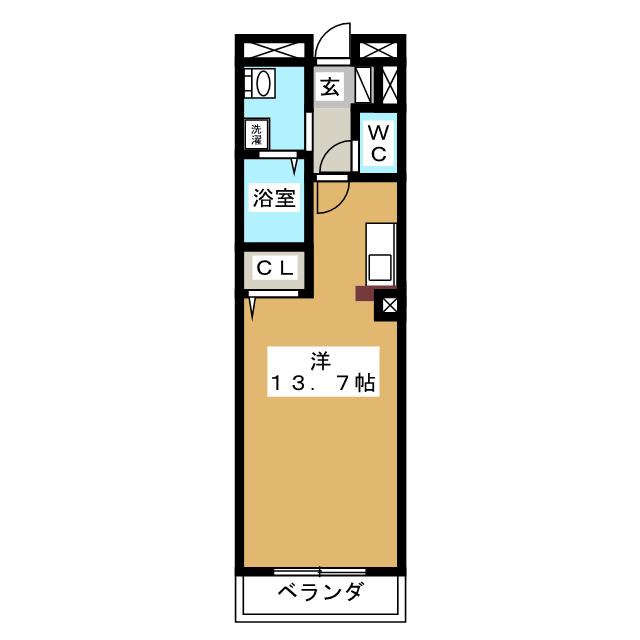 カーサ・ミレニアムの間取り