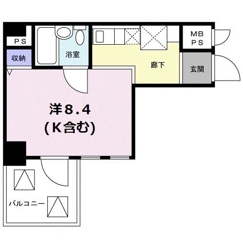 Ｇｌｏｉｒｅ烏丸五条の間取り