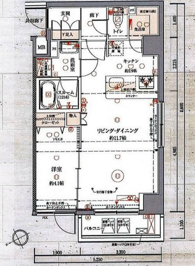 クレヴィスタ文京江戸川橋の間取り