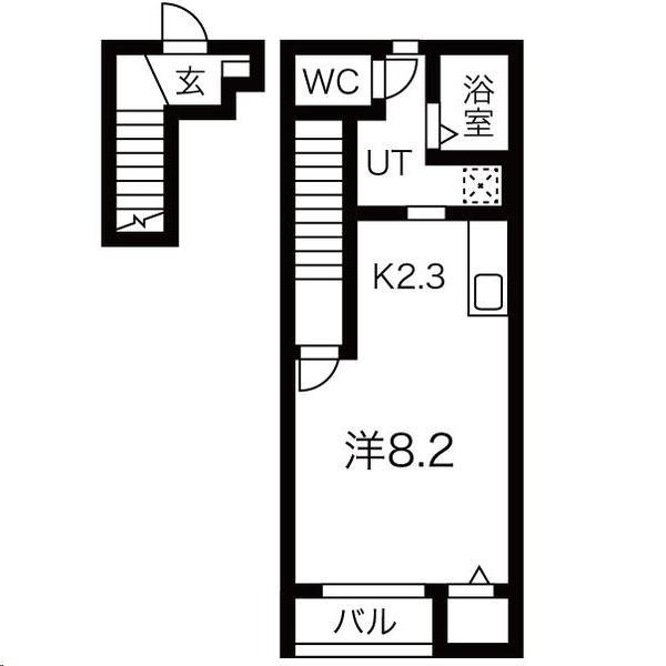 ヴィラ・グレイシアの間取り