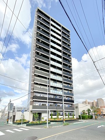 【名古屋市中村区太閤のマンションの建物外観】