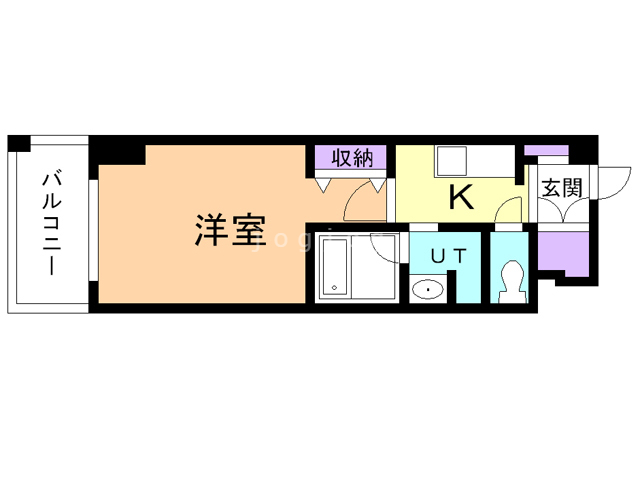 ホーリーフォート南平岸の間取り