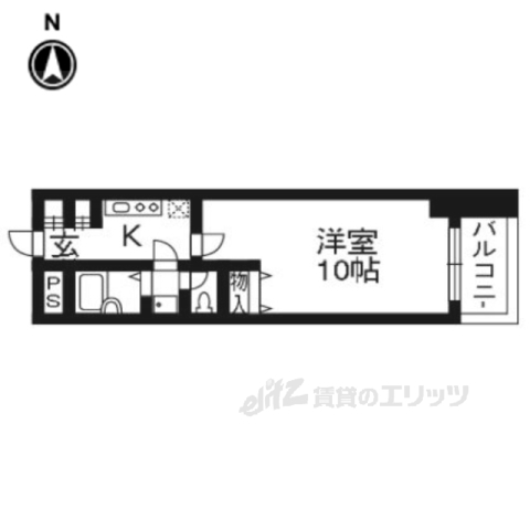 【河原町御池竹内ビルディングの間取り】