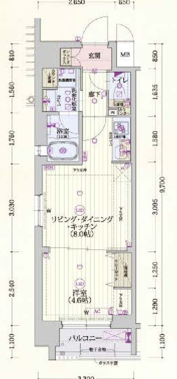 ベラジオ雅び東寺WESTの間取り