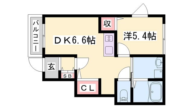 ピース苫編の間取り