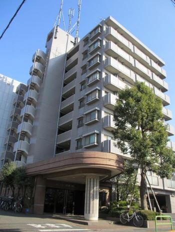 【大田区西六郷のマンションの建物外観】