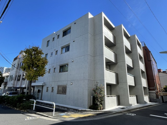 品川区西五反田のマンションの建物外観