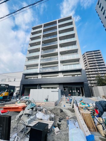 【大阪市城東区関目のマンションの建物外観】