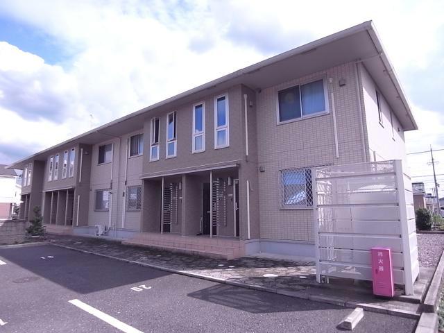 各務原市鵜沼羽場町のアパートの建物外観