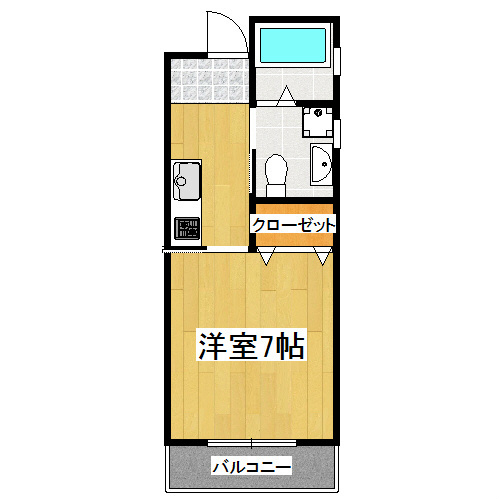 サンパティック伍番館の間取り