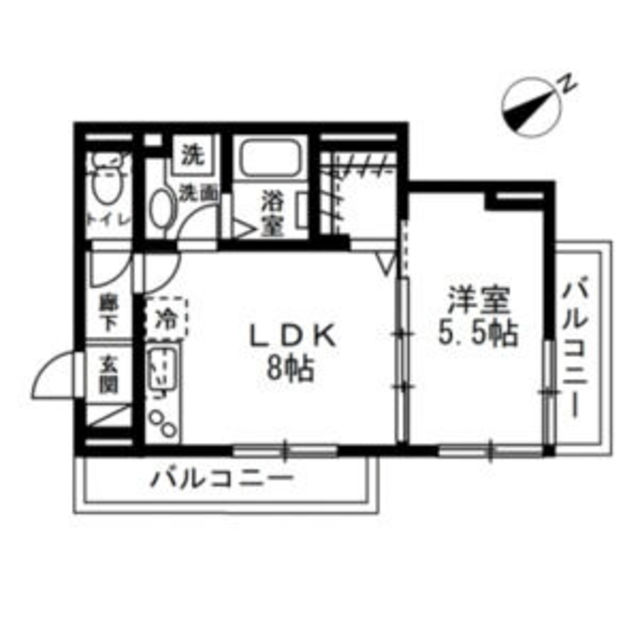 仮称）調布市上石原1丁目新築工事の間取り