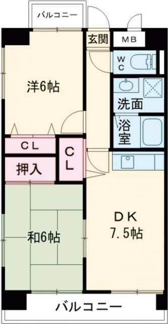 シャルル小野の間取り