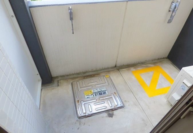 バルコニー　現況優先になります。