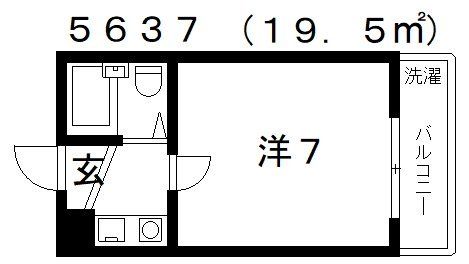 第７セイワコートの間取り