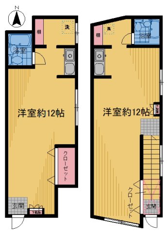 メゾン福の間取り